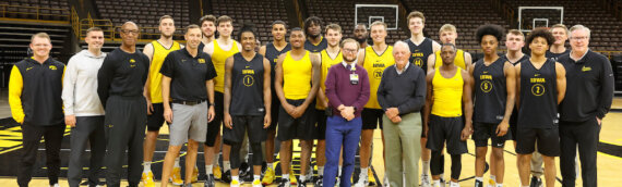 Iowa Men’s Basketball Team Trained in CPR and AED