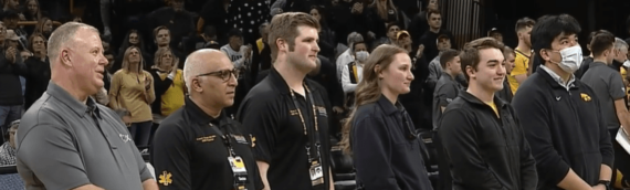 Great Save at Carver Hawkeye Arena